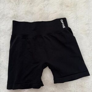 D-Fine Women's Athletic Black Shorts